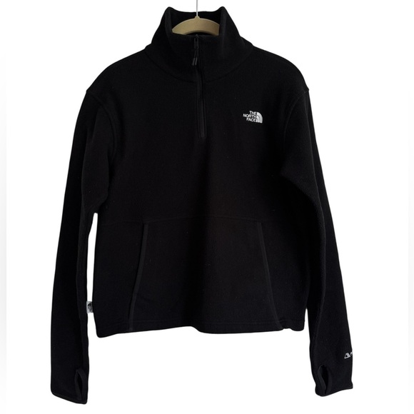 The North Face Alpine Polartec 100 1/4-Zip Cowl Neck Fleece Pullover Jacket Sm - Picture 1 of 5